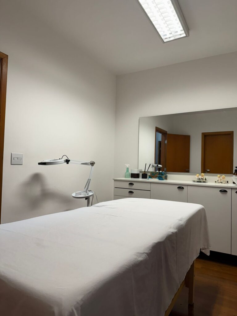 Uma sala reservada e tranquila para o seu atendimento